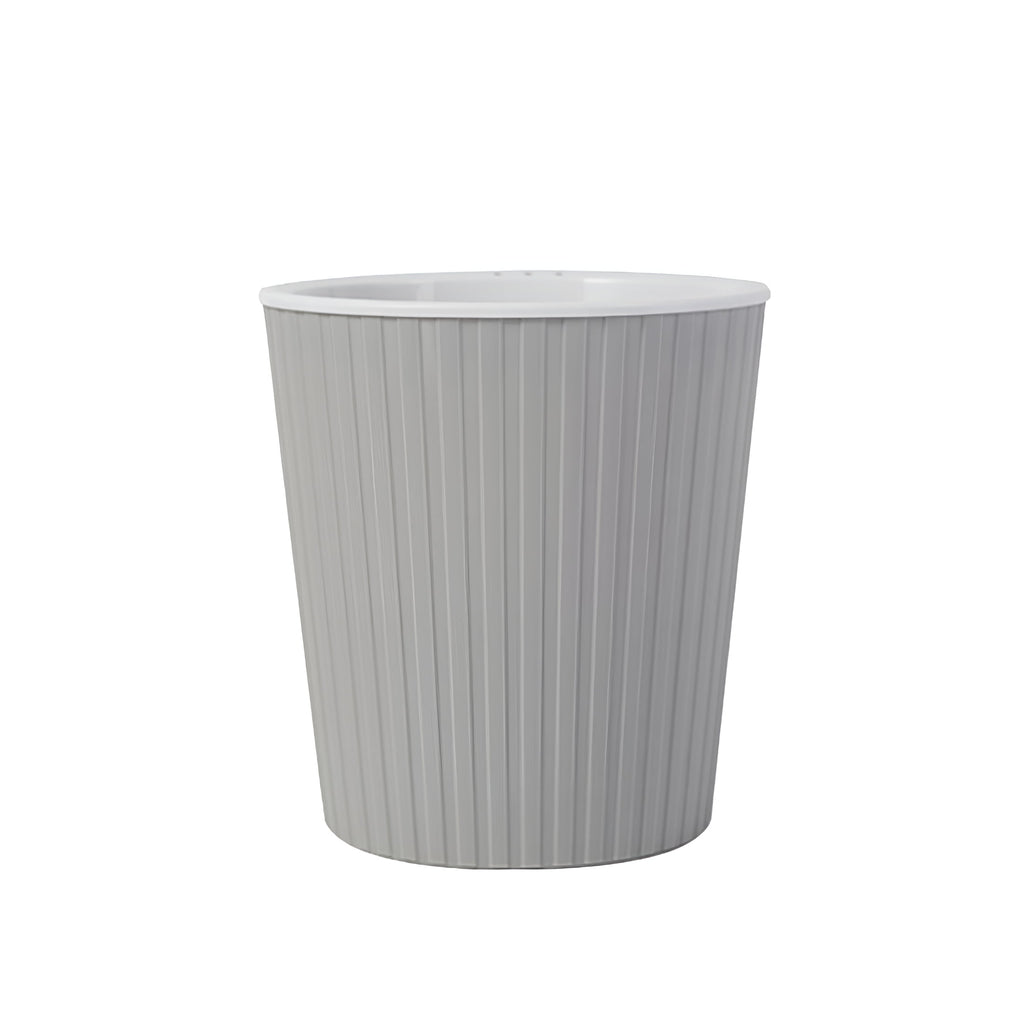 ACDANC 2026 New Self-Watering Planter Pot with 2-Week Water Reservoir – Automatic Plant Watering System for Indoor & Outdoor Use (7-Inch,White/Gray/Blue) – Ideal for Herbs,Succulents & Flowers