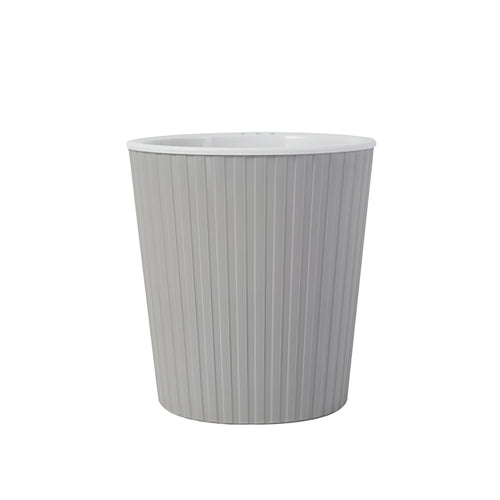 ACDANC 2026 New Self-Watering Planter Pot with 2-Week Water Reservoir – Automatic Plant Watering System for Indoor & Outdoor Use (7-Inch,White/Gray/Blue) – Ideal for Herbs,Succulents & Flowers