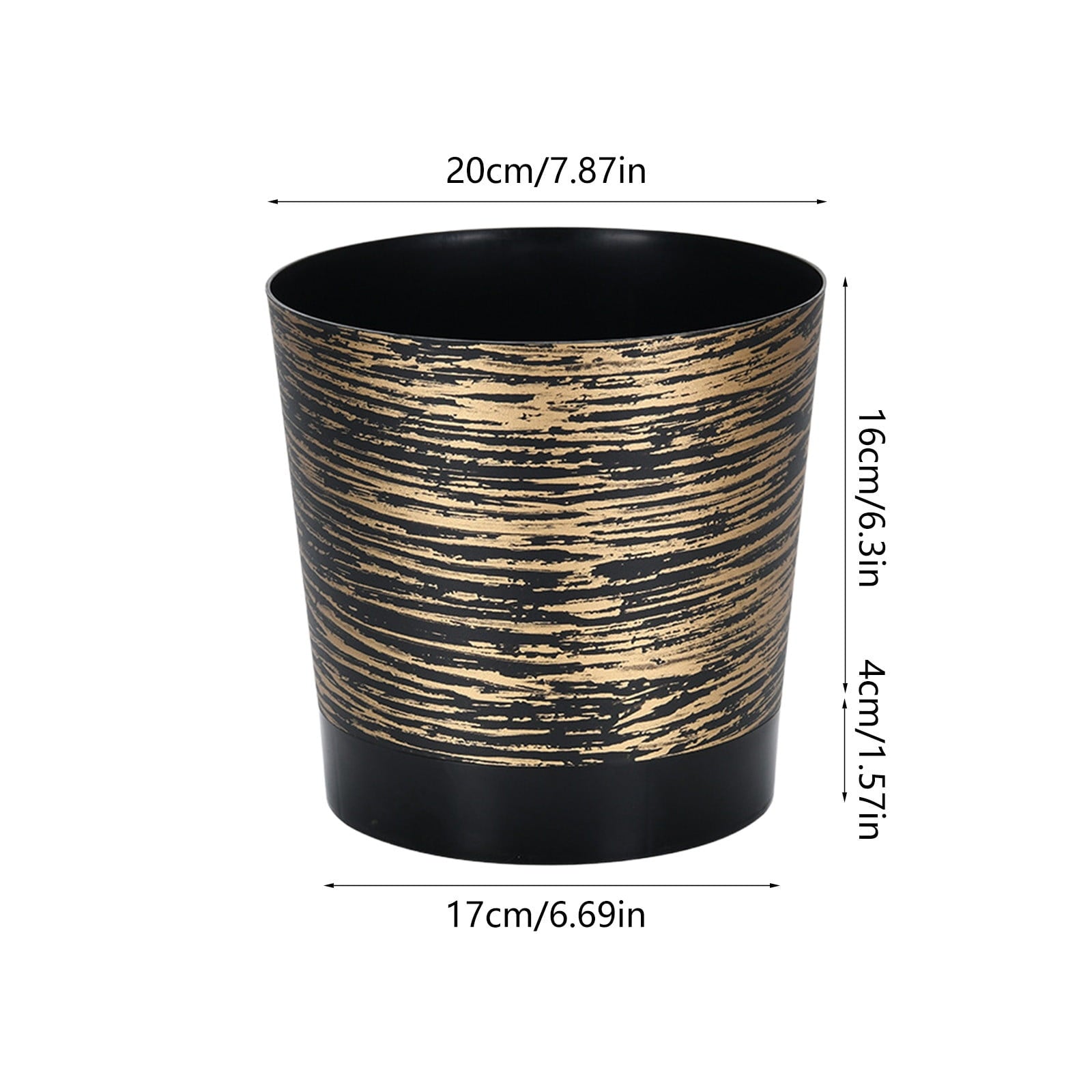 Self Watering Flower Pot, Plastic Plant Pot with Automatic Watering System, Indoor Outdoor Rose Pot, Low Maintenance Planter for Gardening, Decorative Flower Pot for Home and Garden Decor