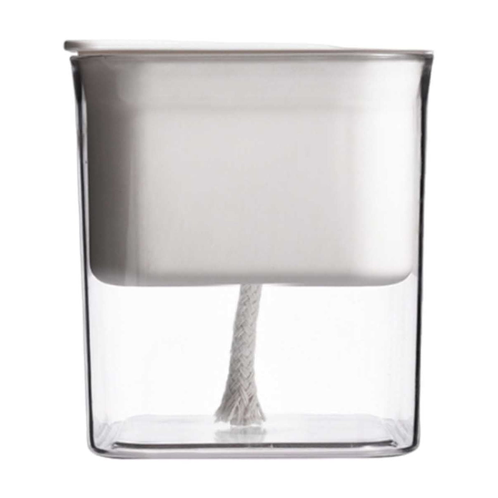 COM1950s Self-Watering Planter- Self Watering Pots for Indoor Plants,Clear Plastic Automatic-Watering Planter Flower Pot Square-Plant-Pot for All Plants,Succulents,Herb,African Violets,Flowers (4X4In)