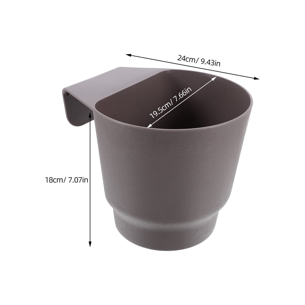 KONTONTY Self Watering Planter Plastic for Busy Individuals 1Pack