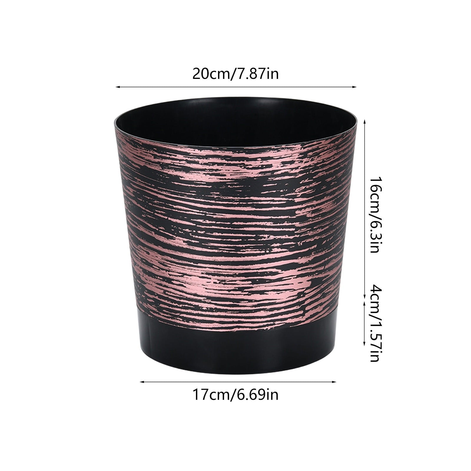 Self-Watering Plastic Flower Pot With Reservoir For Indoor Outdoor Plants Automatic Plant Watering System For Herbs Succulents Flowers Easy Care Planter Garden