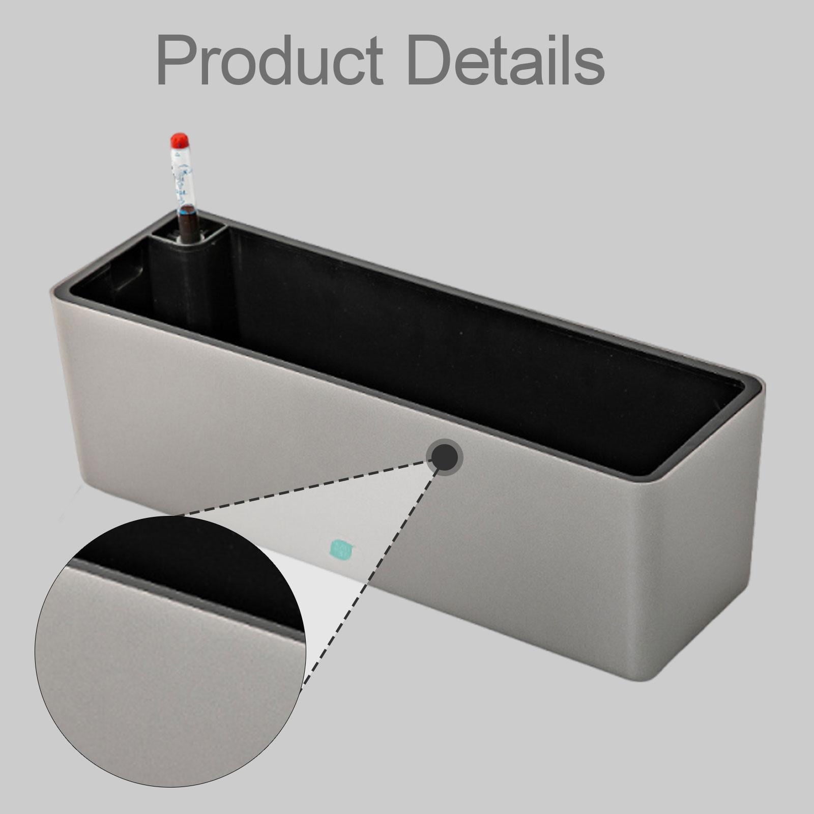 Nishiyuenyi Rectangle Self Watering Planter for Home Planting Vegetables, Flowers Garden Gray