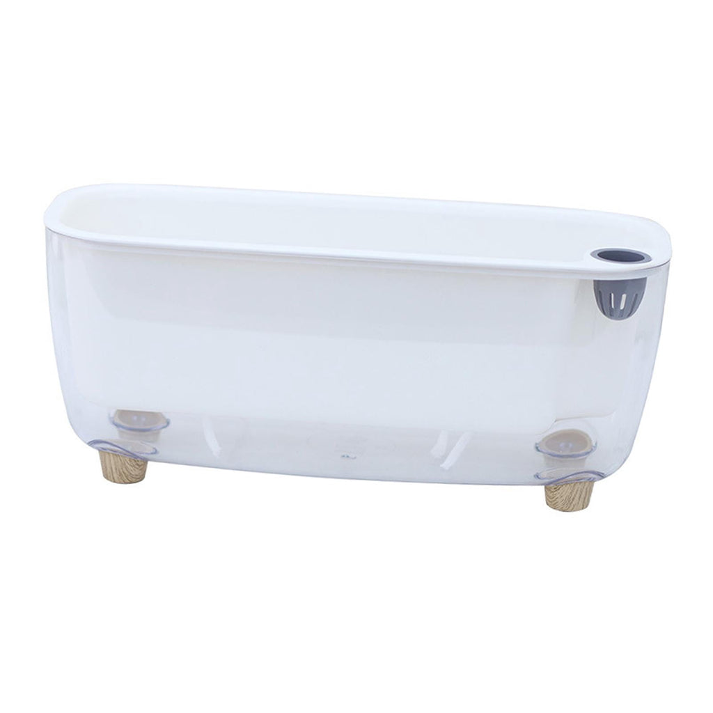 koolsoo Self Watering Planter Plant Pot Plant Container Jar Flowerpot Nursery Planting Pot Flower Pot for Terrace Living Room