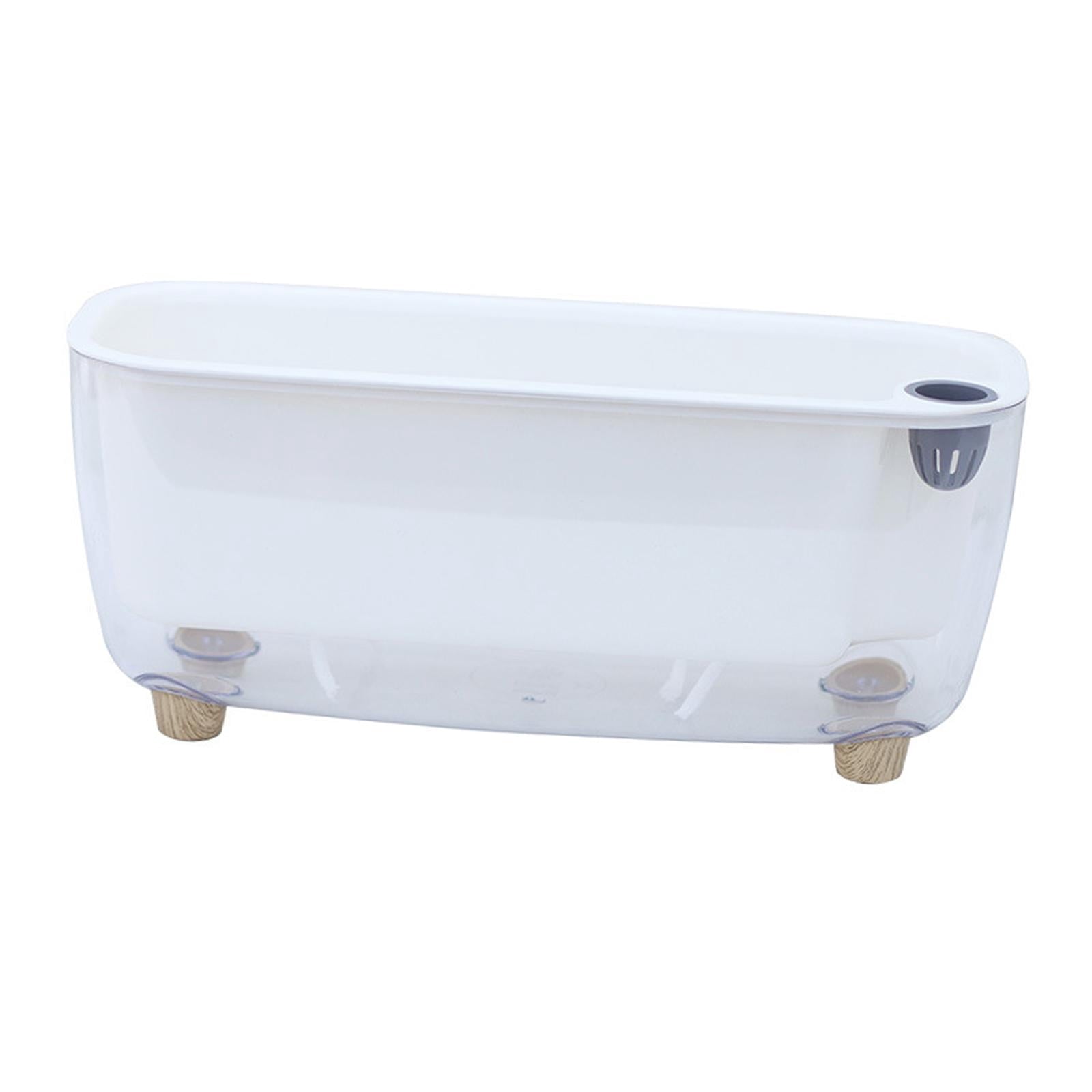 koolsoo Self Watering Planter Plant Pot Plant Container Jar Flowerpot Nursery Planting Pot Flower Pot for Terrace Living Room