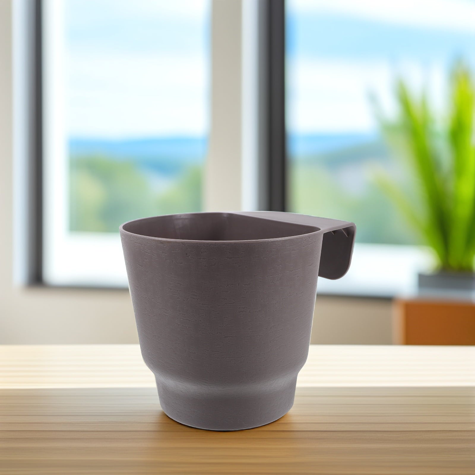 KONTONTY Self Watering Planter Plastic for Busy Individuals 1Pack