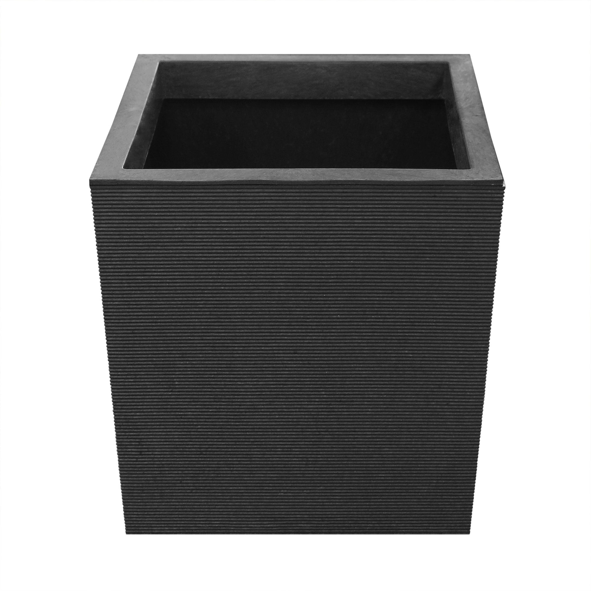 Tierra Verde Citadel Horizon Self Watering Square Planter 13.5"W x 14"H"