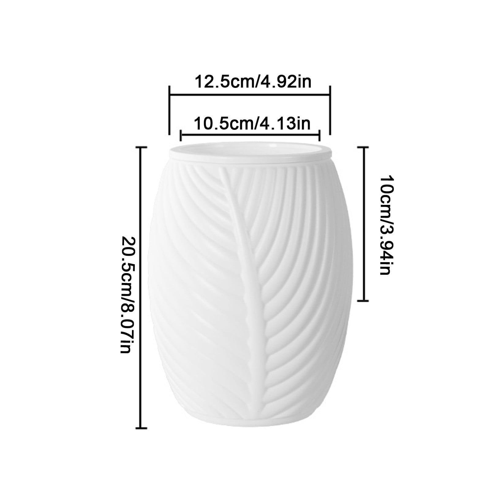 Outoloxit Self-Watering Flower Pot for Lazy Gardeners - Automatic Plant Watering System, Leaf Shaped Plastic Planter for Desktop, Balcony, Succulents and Herbs