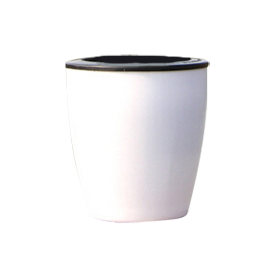 Self-Watering Flower Pot – Automatic Water Absorption Plastic Planter for Indoor Green Plants, Lazy Watering System