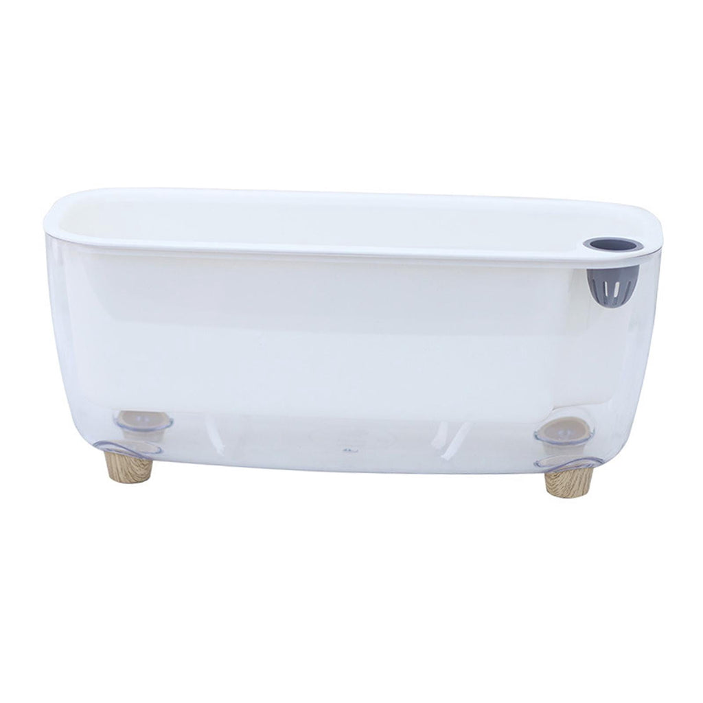 koolsoo Self Watering Planter Plant Pot Plant Container Jar Flowerpot Nursery Planting Pot Flower Pot for Terrace Living Room