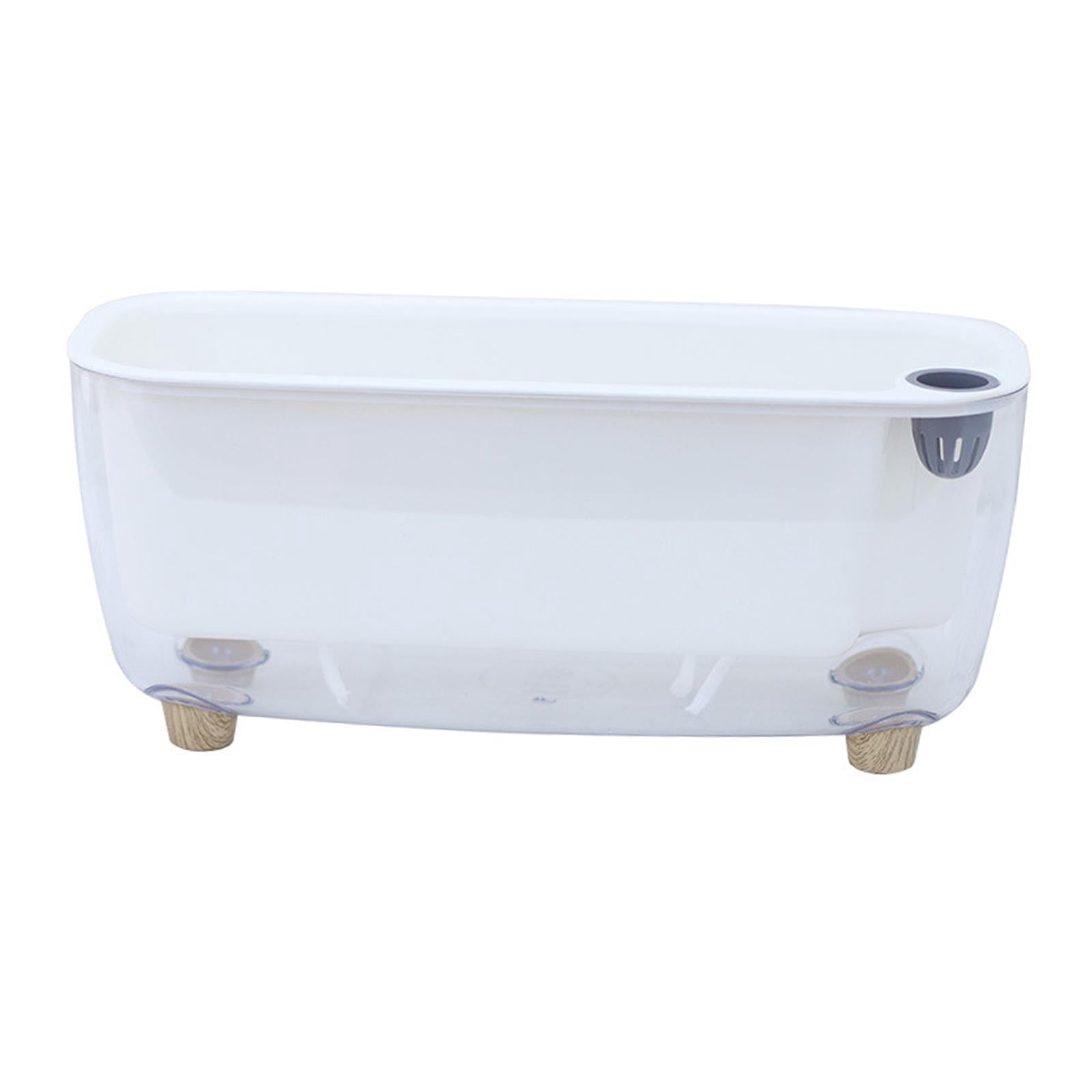 koolsoo Self Watering Planter Plant Pot Plant Container Jar Flowerpot Nursery Planting Pot Flower Pot for Terrace Living Room