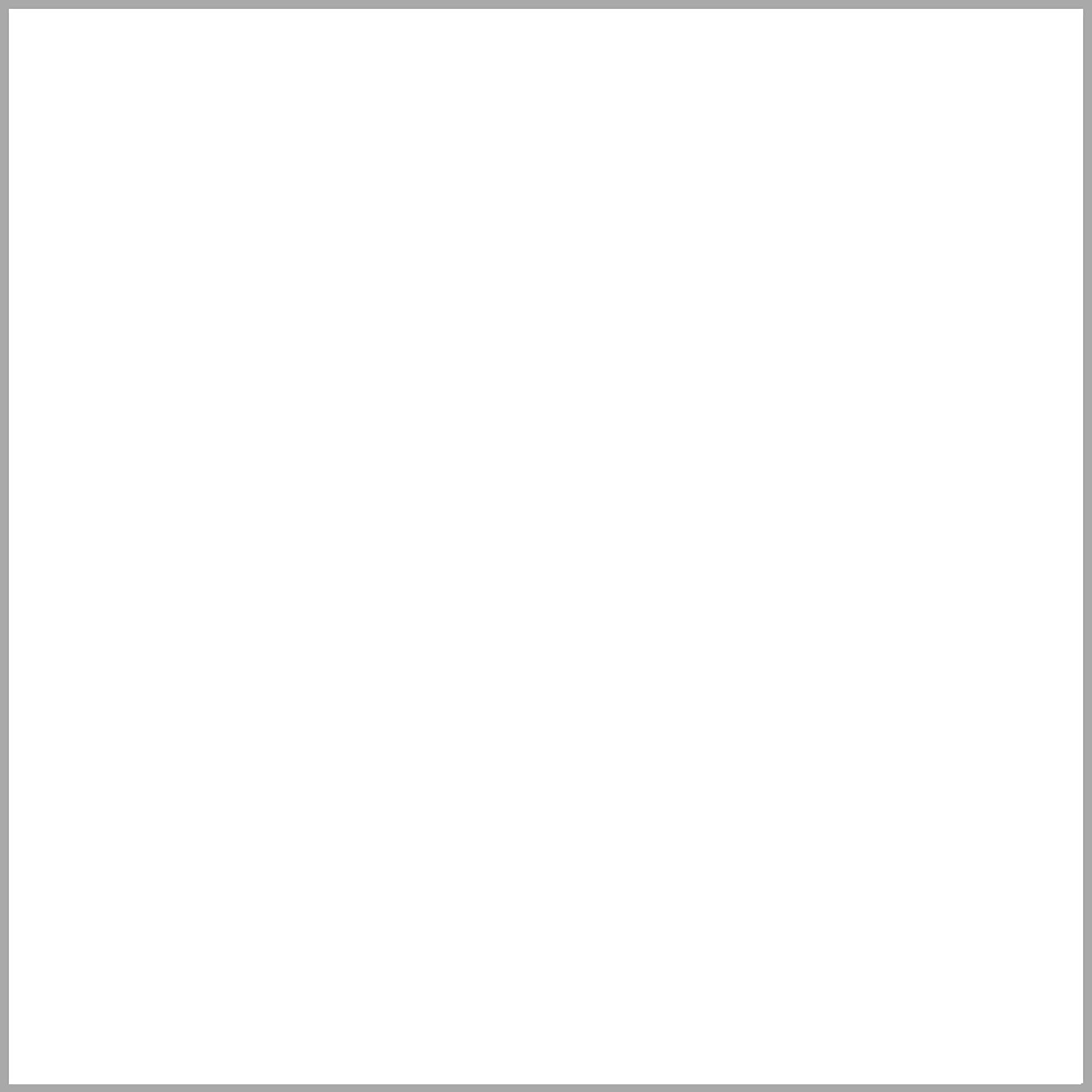 Mayne Lakeland 16" x 16" x 16" Square White Self Watering Plastic Planter