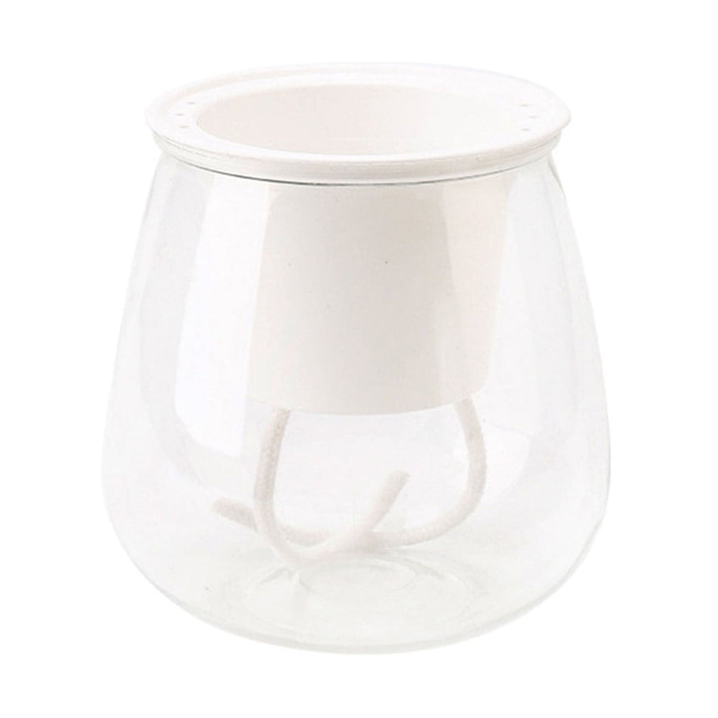 SPRING PARK Self Watering Planter, Violet Pots, Clear Plastic Automatic-Watering Planter Flower Pot Plant Pot for All House Plants, Succulents, Herb, African Violets