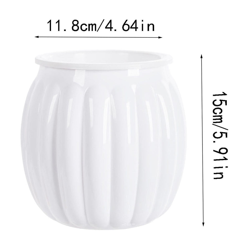 Self Watering Plant Pots for Indoor Plants, 30 Days Water Storage Planter with Water Level Indicator, Automatic Planters for Home Decor, Garden, Kitchen, Office