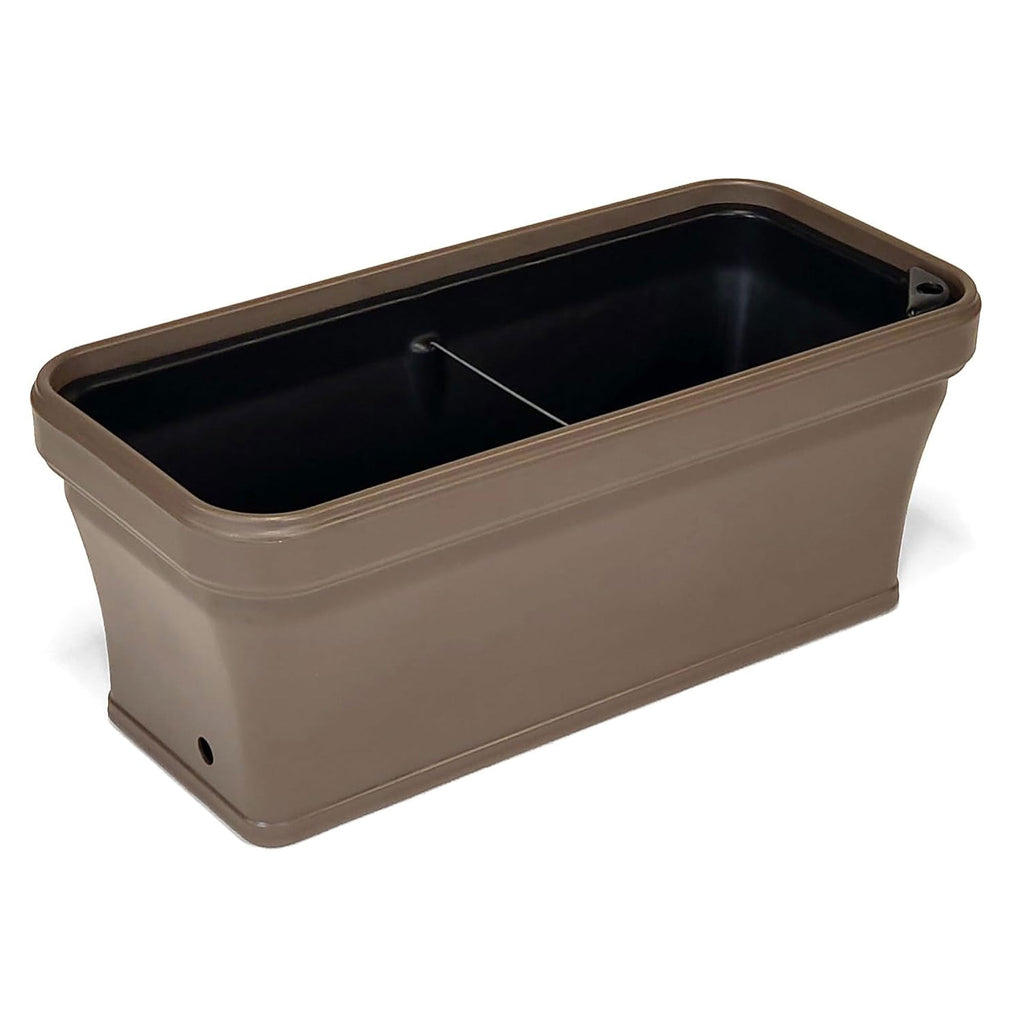 FCMP 32 Inch Outdoor Long and Deep Self Watering Vegetable Planter