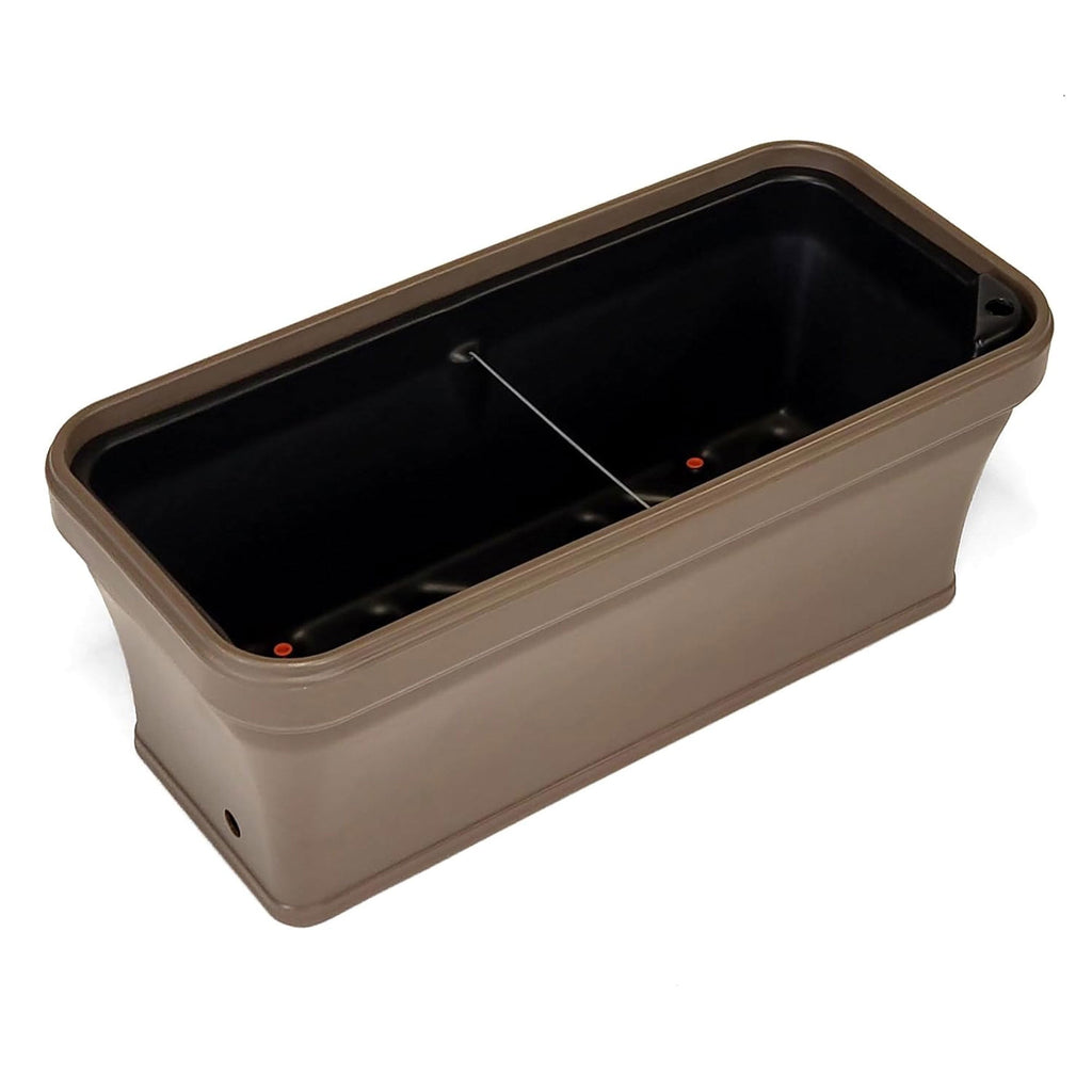 FCMP 32 Inch Outdoor Long and Deep Self Watering Vegetable Planter