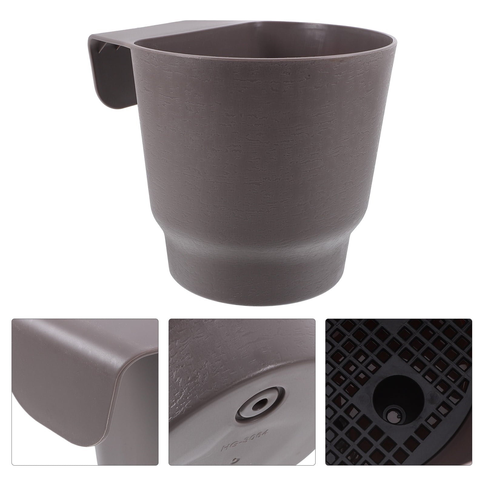 KONTONTY Self Watering Planter Plastic for Busy Individuals 1Pack