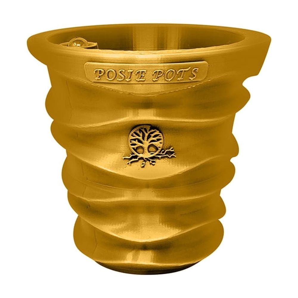 Posie Pot Gold Wave Self Watering Planter