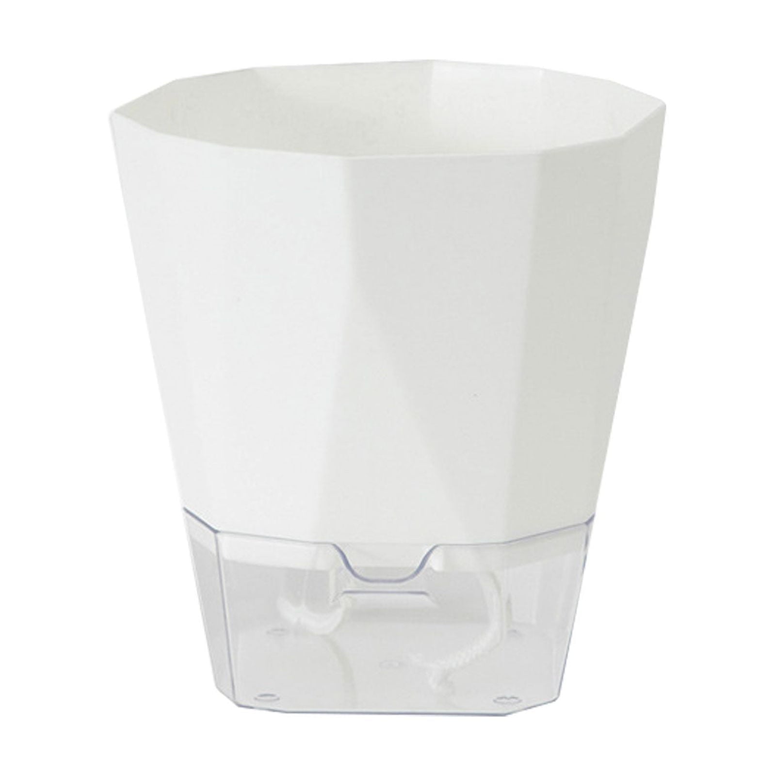 Self Watering Pots For Indoor Plants, 6.89 Inchplastic Self Watering Planter Pots With Wick Rope And Reservoir For Indoor Plants, African Violets, Herbs, Gardening Pots, Planters & Accessories,White