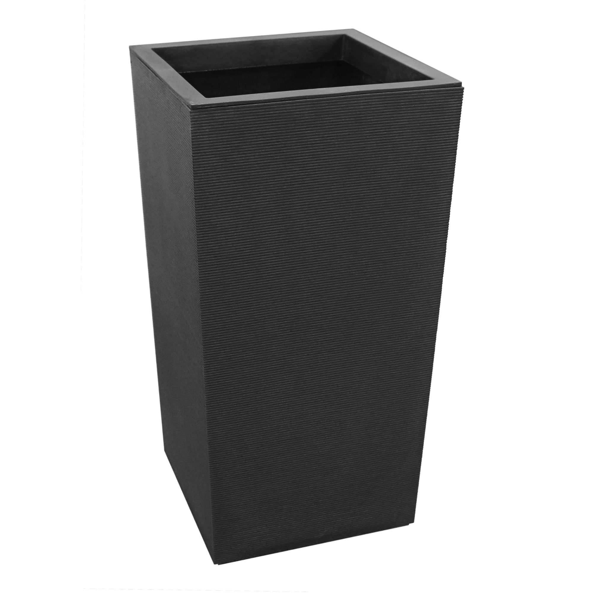 Tierra Verde Citadel Horizon Self Watering Square Planter 13.5"W x 14"H"