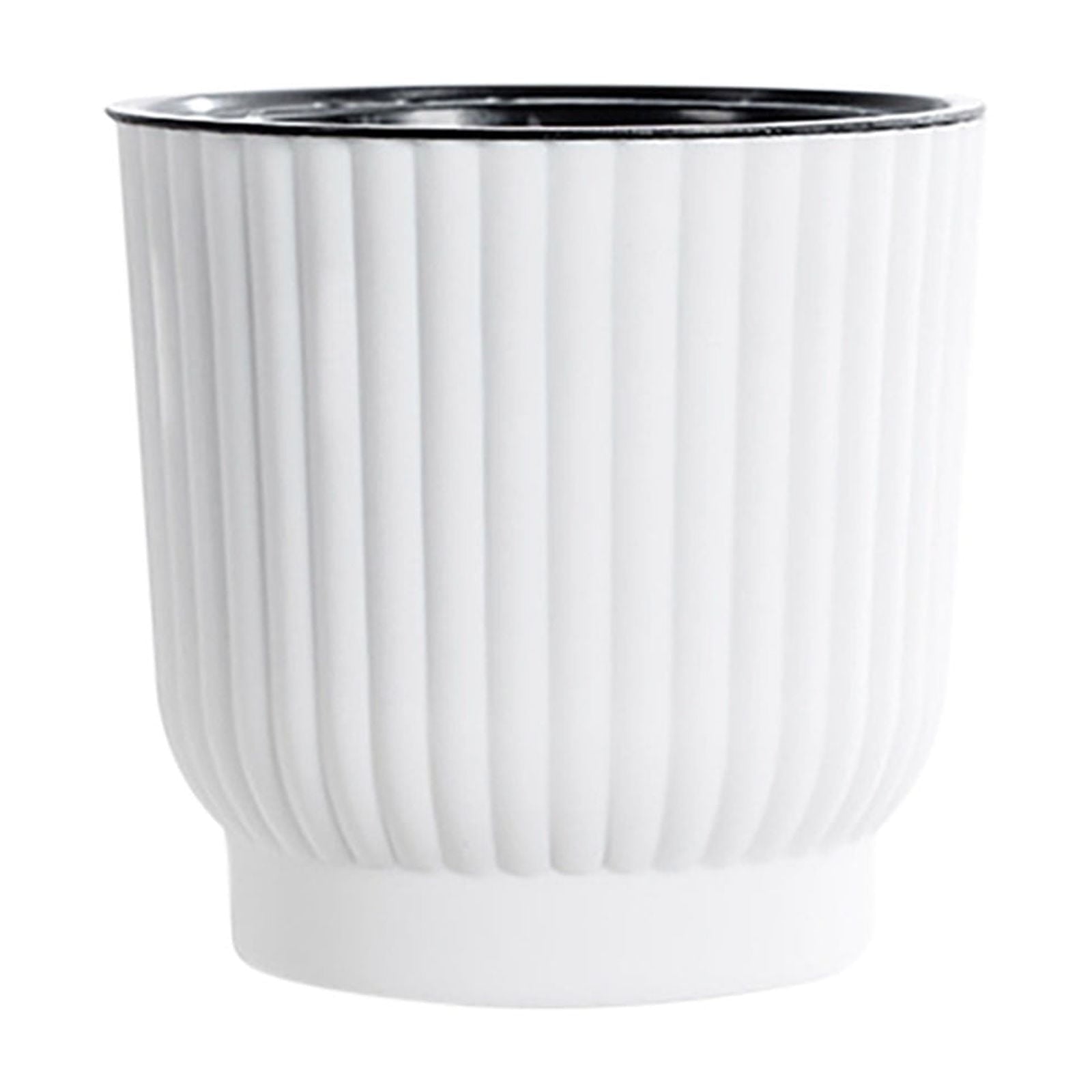 Yannianjz under $5 Plant Pots Self Watering, African Violet Pots, Small Plant Pots for Plants, Small Indoor Plant Pot, Self Watering Planter for African Violet, Succulents