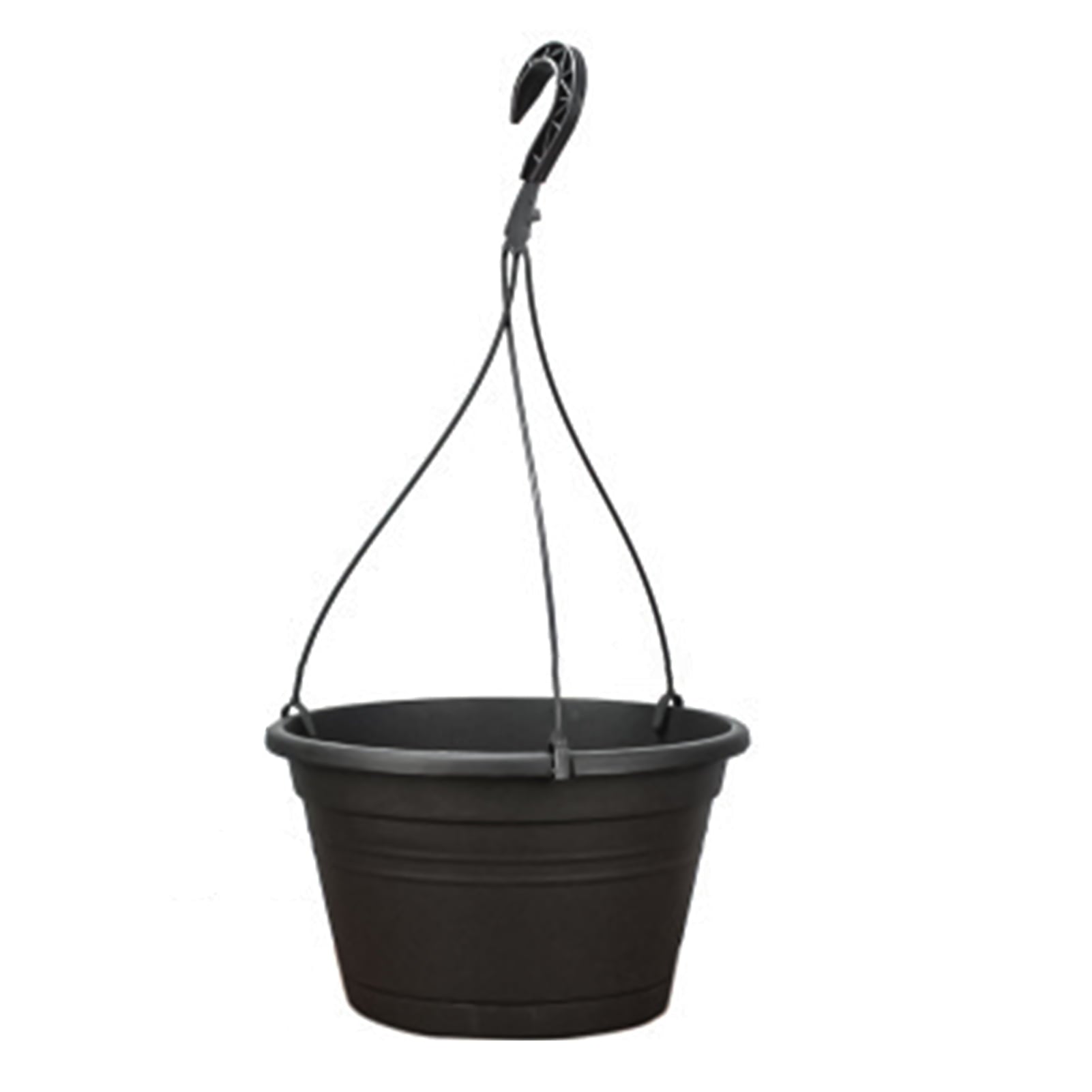 ievspot 1 Pcs Self Watering Hanging Planter Plastic Hanging Basket,Garden Flower Pots with Detachable Chain,Hanging Pots for Indoor Outdoor Decor