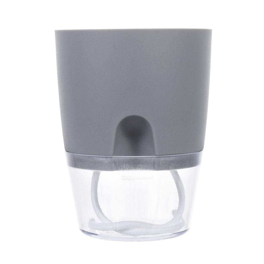 Travelwant Self Watering Planters Plant Pots Self Watering Pots Planters for Indoor Plants Plastic Flower Pot with a Watering Bottle