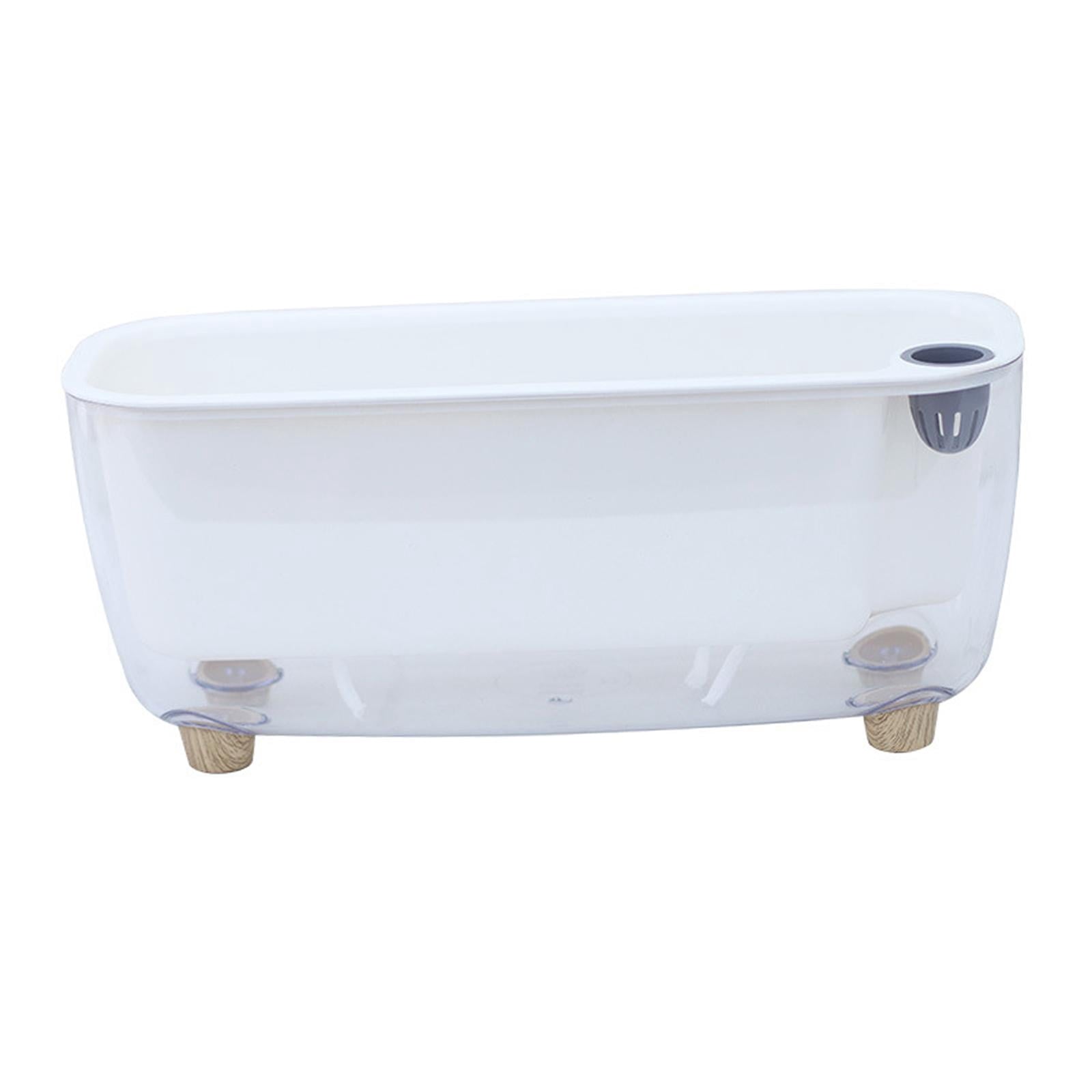koolsoo Self Watering Planter Plant Pot Plant Container Jar Flowerpot Nursery Planting Pot Flower Pot for Terrace Living Room