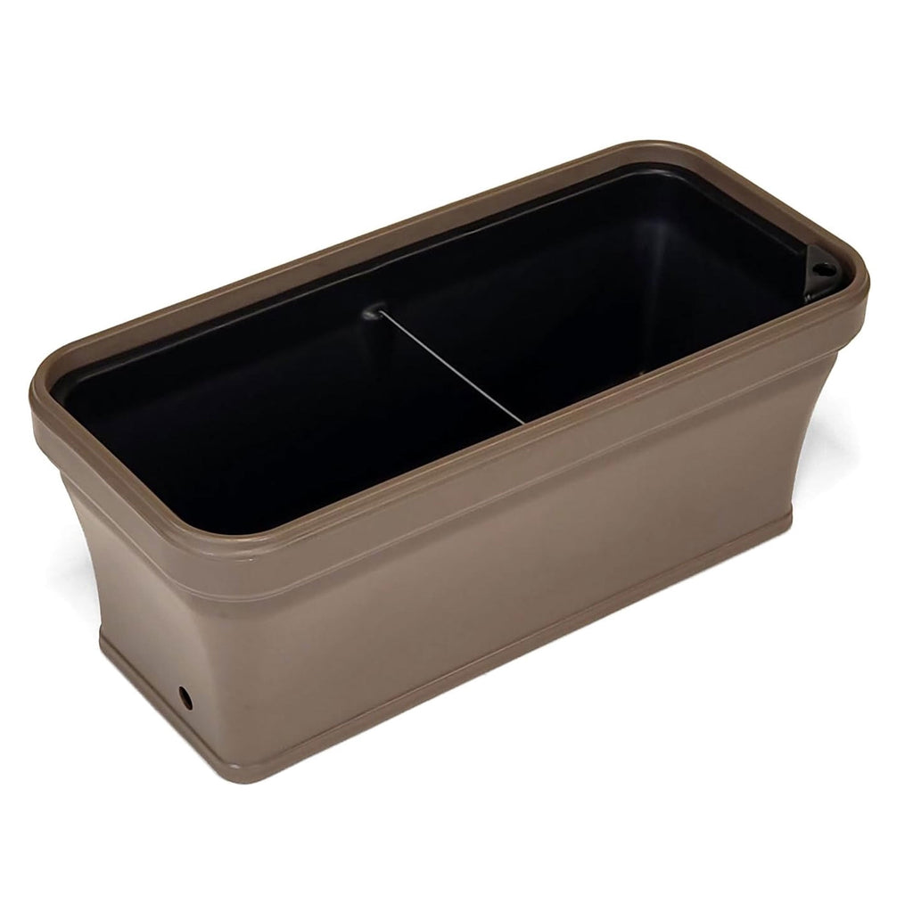 FCMP 32 Inch Outdoor Long and Deep Self Watering Vegetable Planter