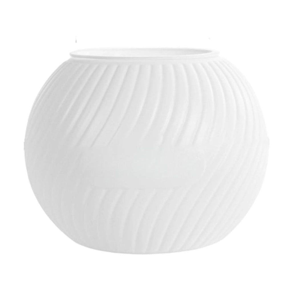 Fwttom Plant Pots, Plastic Self Watering Pots for Indoor Plants, Planter Container for Windowsill Balcony Home Decoration, White
