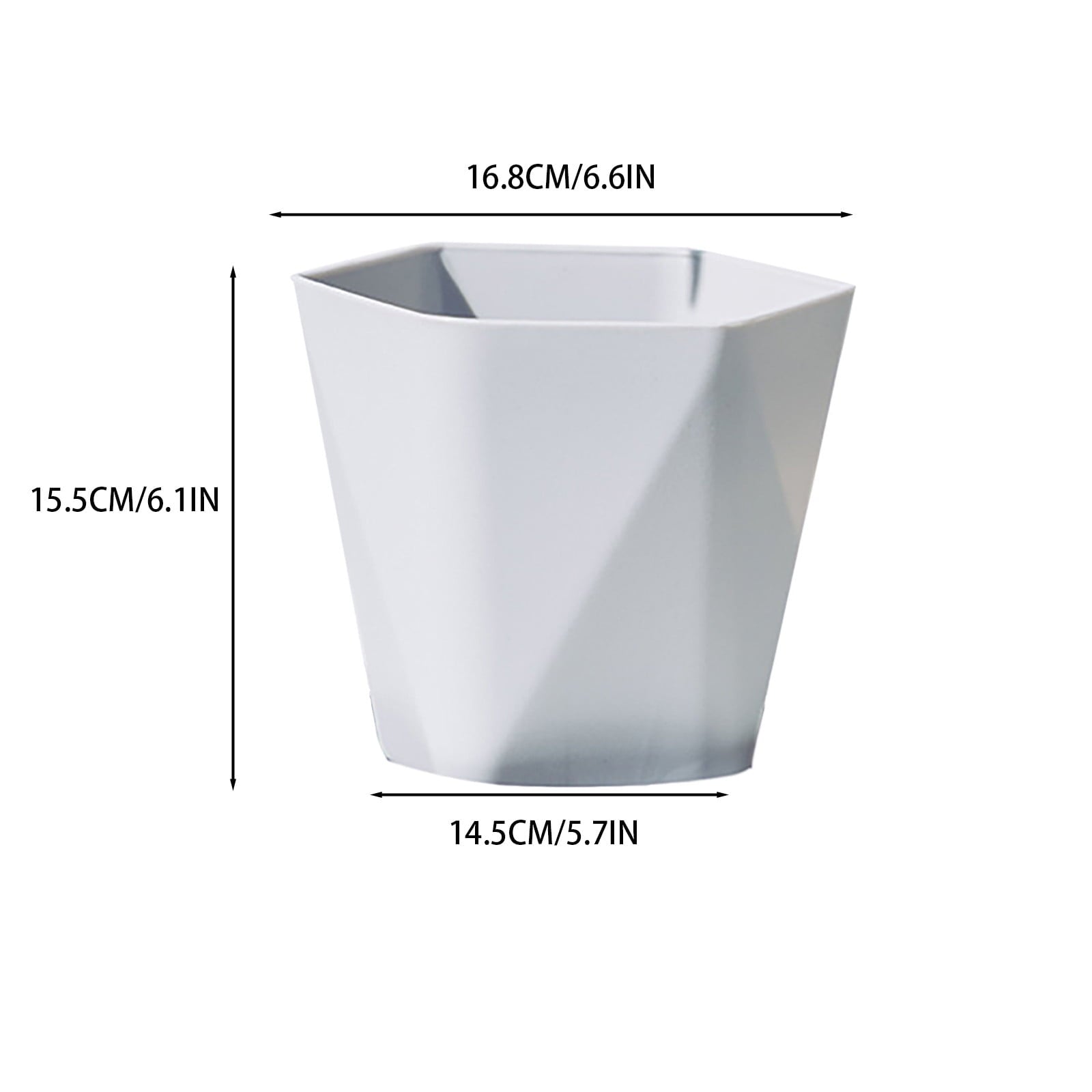 shyuyusa Self Watering Planter: Durable Plastic Pot, for Indoor and Outdoor Use, Self Watering Disk Included, Gardening, largeCapacity,NordicThickened Large Flower Pot