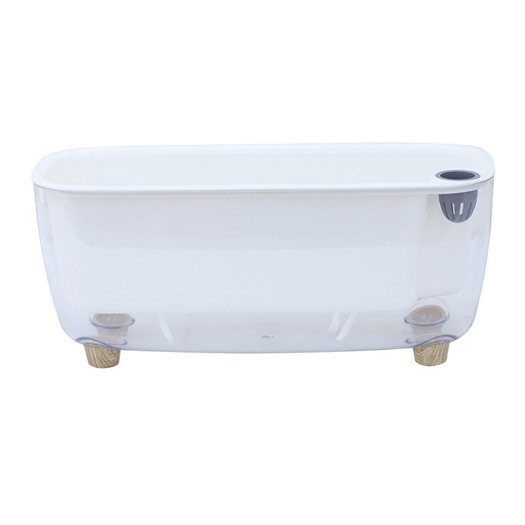 koolsoo Self Watering Planter Plant Pot Plant Container Jar Flowerpot Nursery Planting Pot Flower Pot for Terrace Living Room