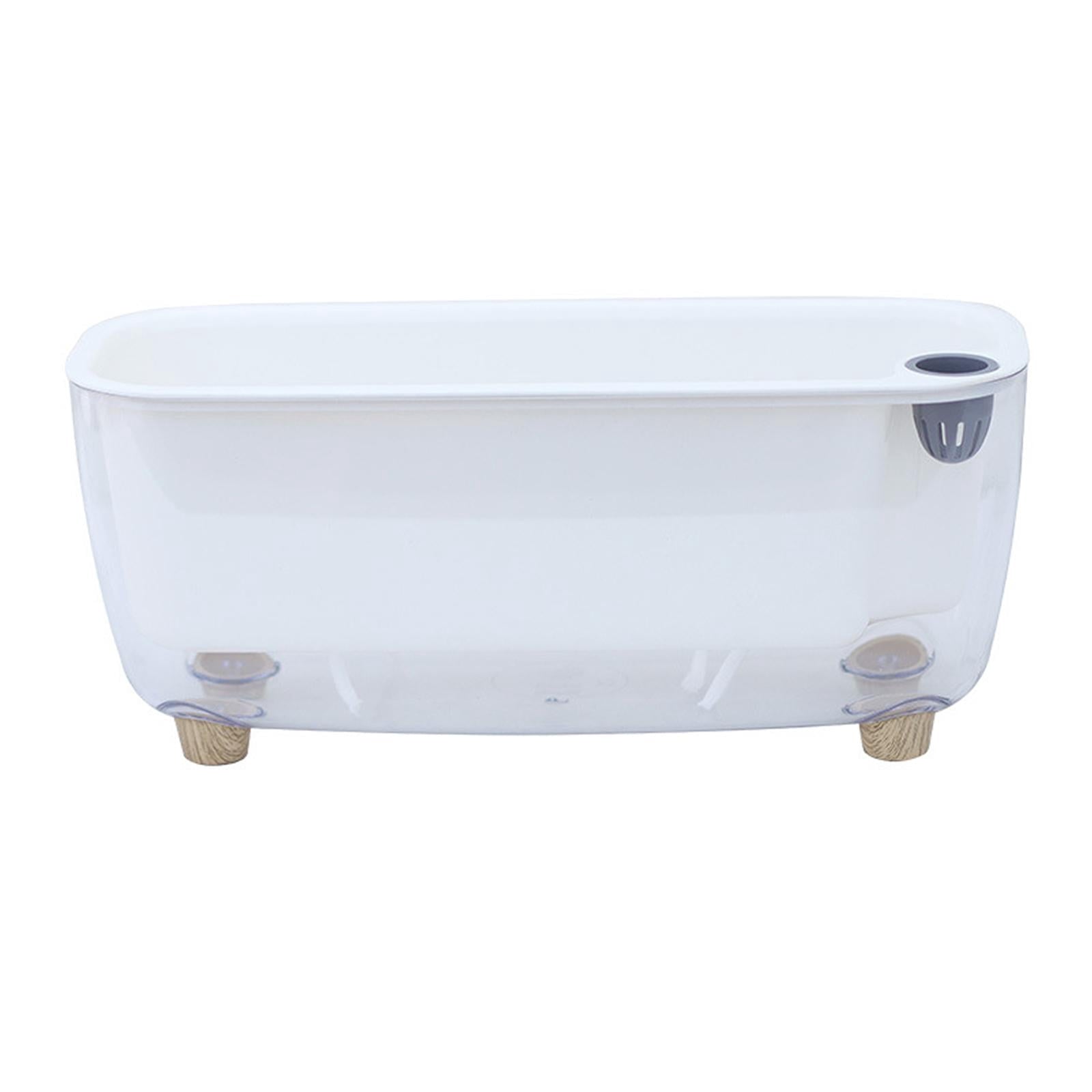 koolsoo Self Watering Planter Plant Pot Plant Container Jar Flowerpot Nursery Planting Pot Flower Pot for Terrace Living Room