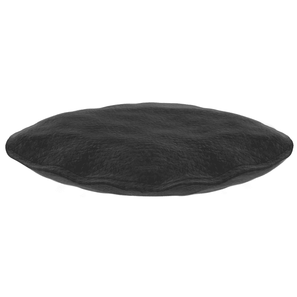 HYDROBOX 5.9'' Round Black Smart Planter with Self-Watering Feature