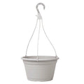 ievspot 1 Pcs Self Watering Hanging Planter Plastic Hanging Basket,Garden Flower Pots with Detachable Chain,Hanging Pots for Indoor Outdoor Decor